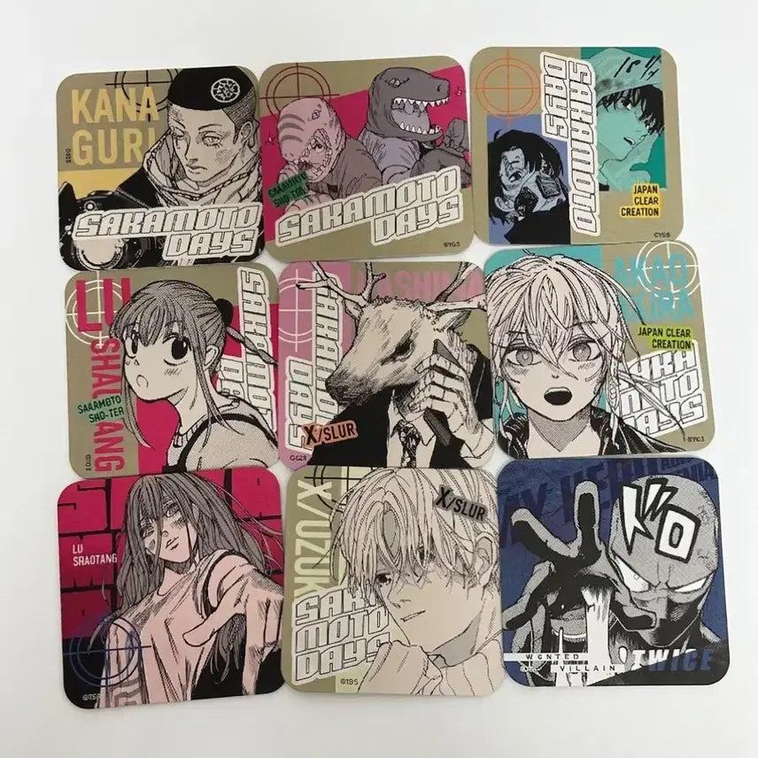[BUNJANG] My Hero Academia Illustration Coaster Bundle Set / 사카데이/히로아카 일러 코스터 일괄 판매