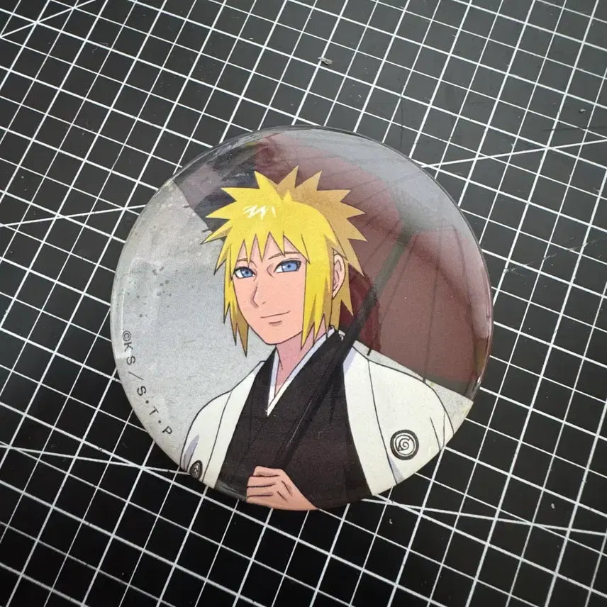 [BUNJANG] Naruto Minato Namikaze Badge / 나루토 나미카제 미나토 뱃지
