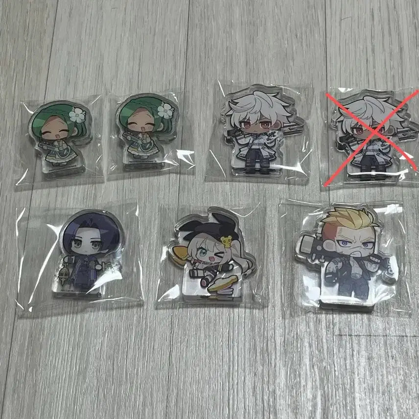 [BUNJANG] Eternal Return Acrylic Block Mini Piece / 이터널리턴 아크릴블럭 미니픽