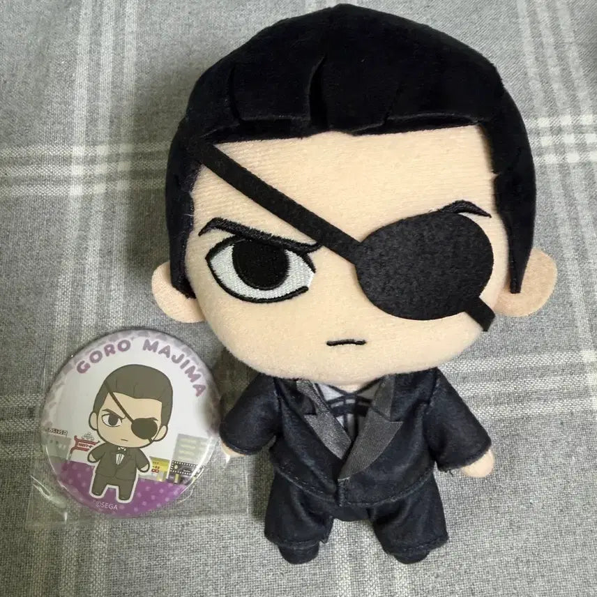 [BUNJANG] Yakuza 0 Goro Majima Nui Can Badge / 용과 같이0 마지마 고로 누이 캔뱃지 판매