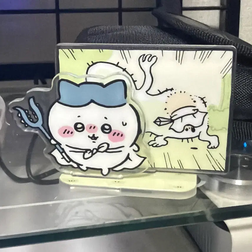 [BUNJANG] Chiikawa Hachiwara Acrylic Stand / 치이카와 먼작귀 아크릴 스탠드 하치와레
