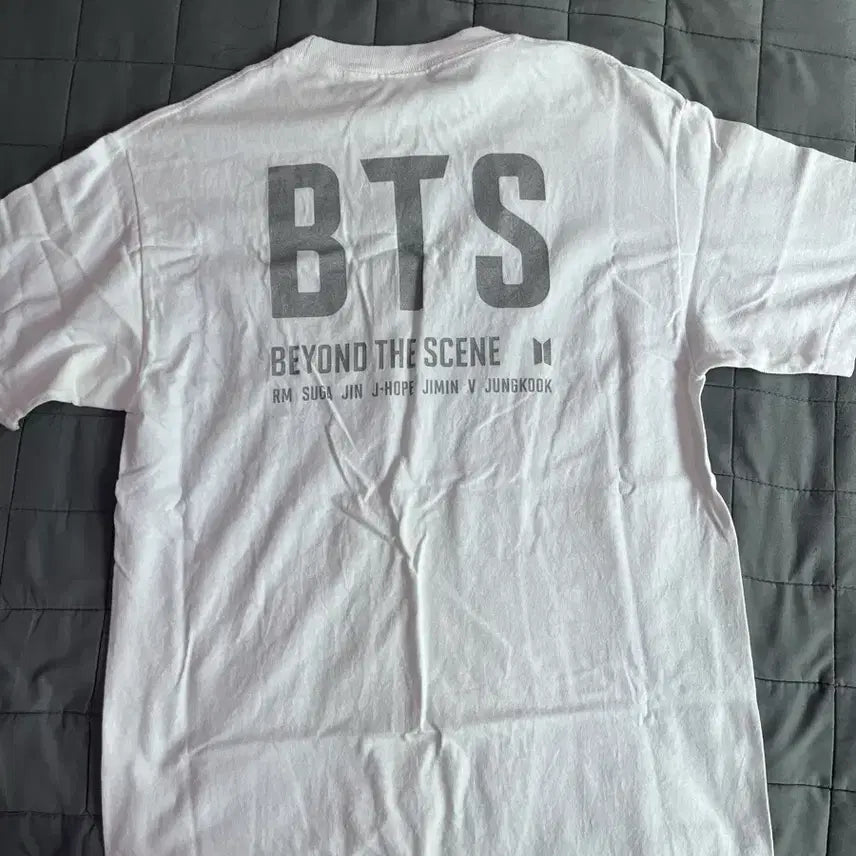 [BUNJANG] BTS Love Yourself Tour T-Shirt White Size 1 / BTS 러브 유어셀프 Love Yourself 투어 티셔츠 화이트 1사이즈.