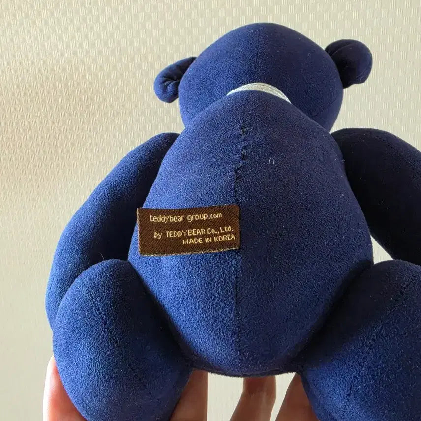 [BUNJANG] Navy Teddy Bear Plush / 테디베어 인형