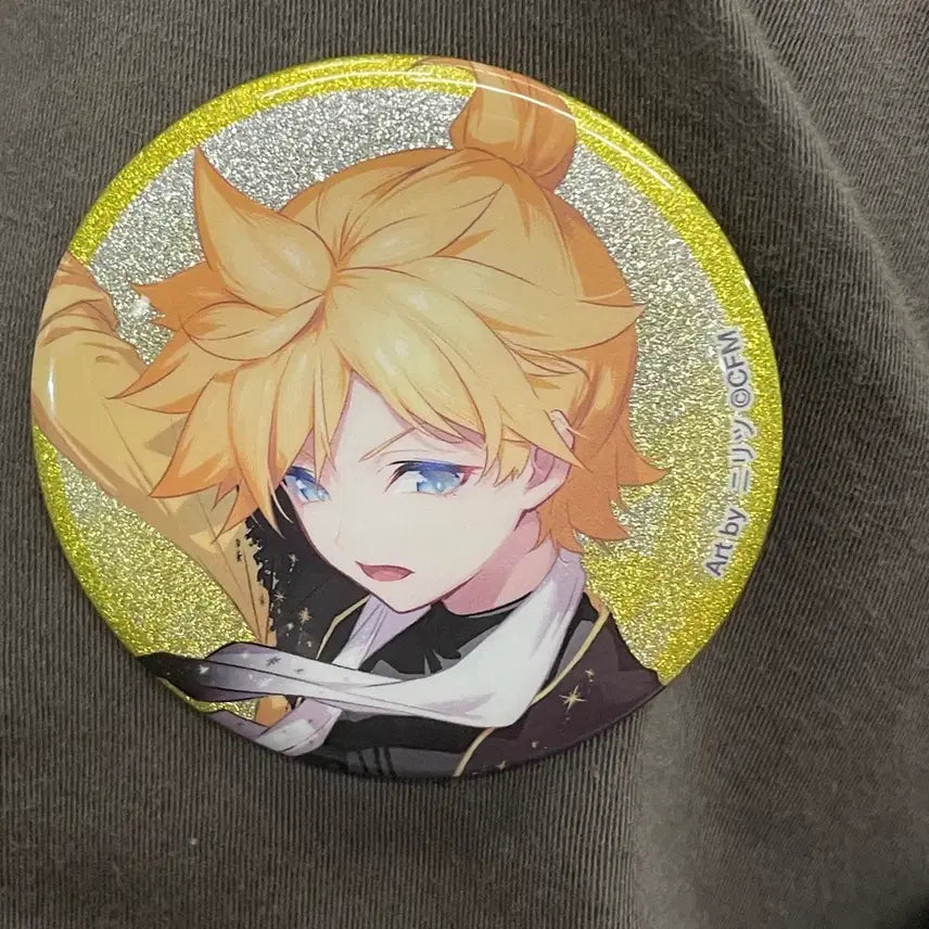 [BUNJANG] Vocaloid Kagamine Len Can Badge / 보컬로이드 카가미네 렌 캔뱃지