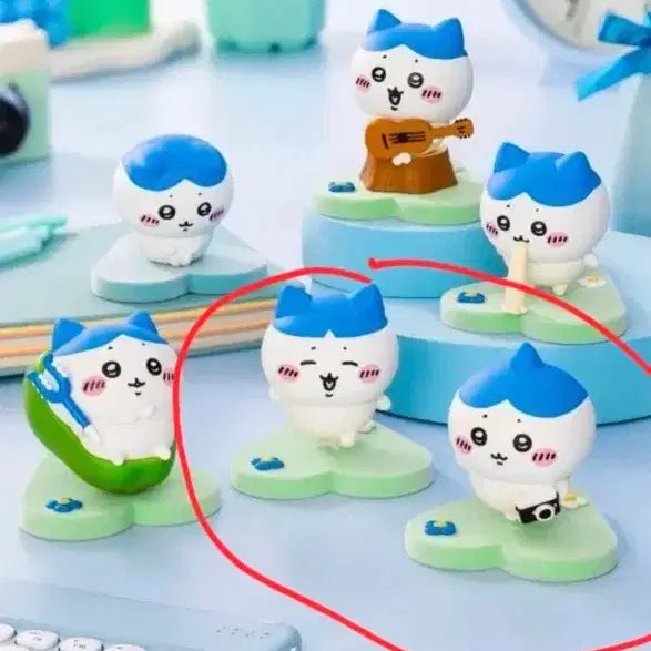 [BUNJANG] Hachitorei Figure Horn &amp; Bangs Accessory Set / 하치와레 투성이 피규어 뿔, 앞머리