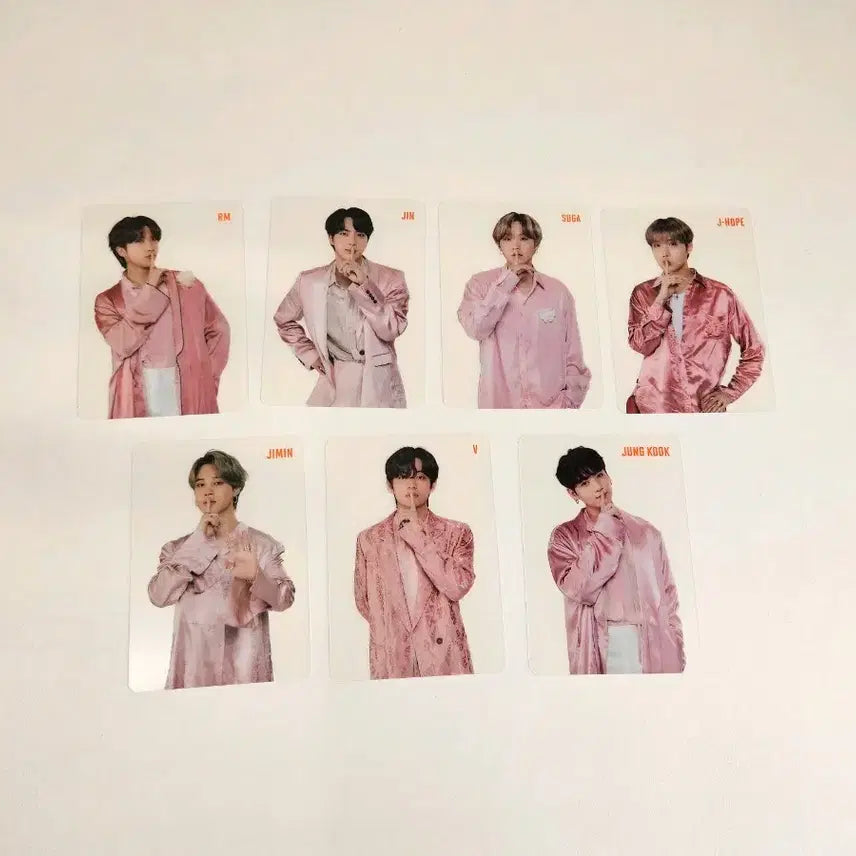 [BUNJANG] BTS Festa Mood Lamp Photocard Set / 방탄 페스타 무드등 포카 세트 bts poca pc