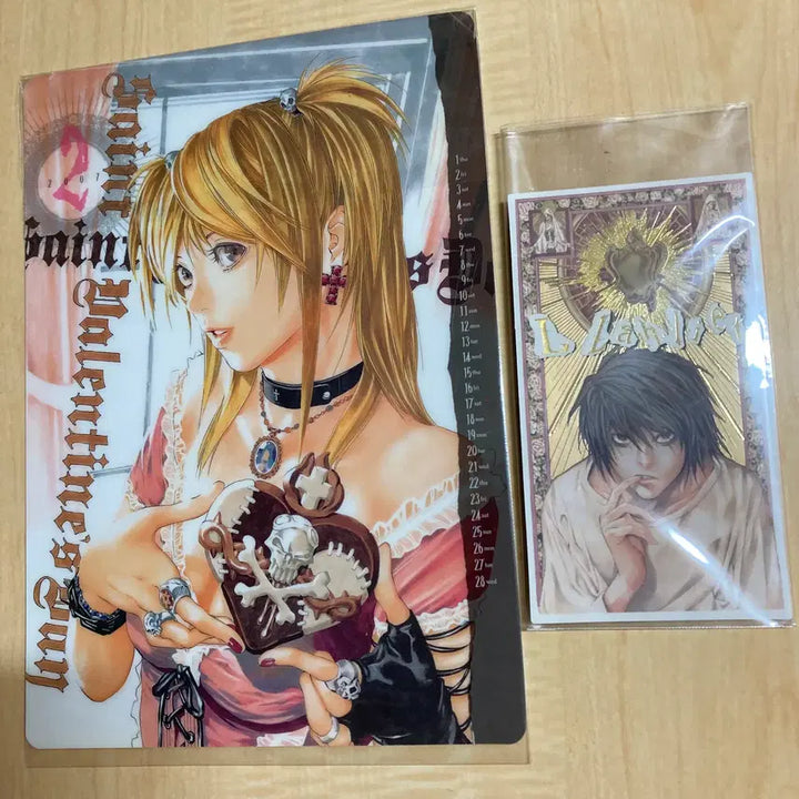 [BUNJANG] Death Note Limited Edition Volume 12 &amp; 13 Bonus Cards (Amane Misa, L, Yagami Light) / 데스노트 한정판 부록 12권 아마네 미사 13권 특전 카드 L 엘 로우 라이트 / 야가미 라이토