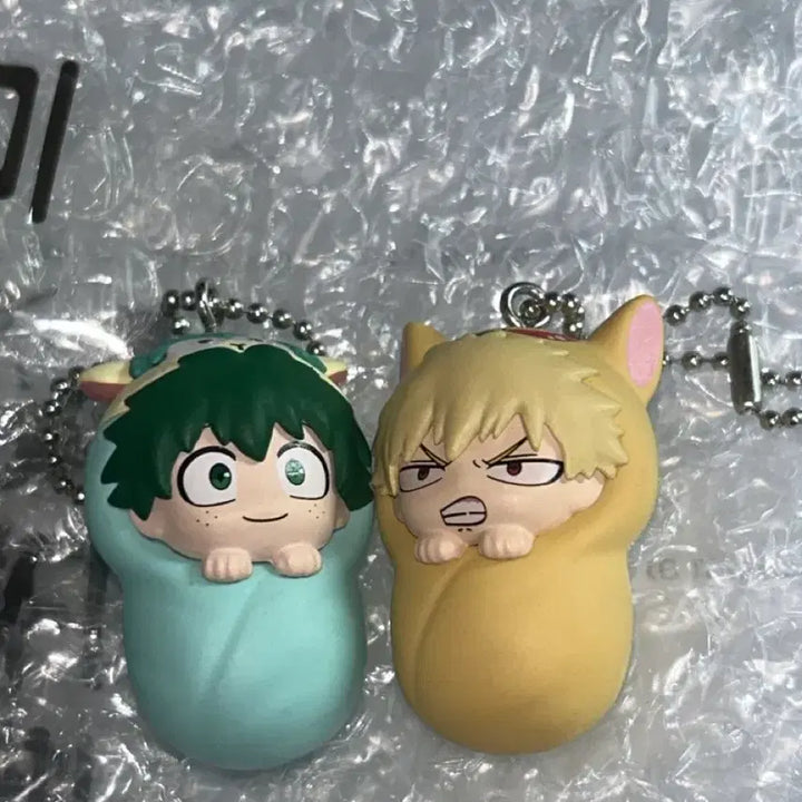 [BUNJANG] My Hero Academia Bakugo &amp; Midoriya "Podagi" Gacha Set / 나히아 바쿠고, 미도리야 포대기 가챠