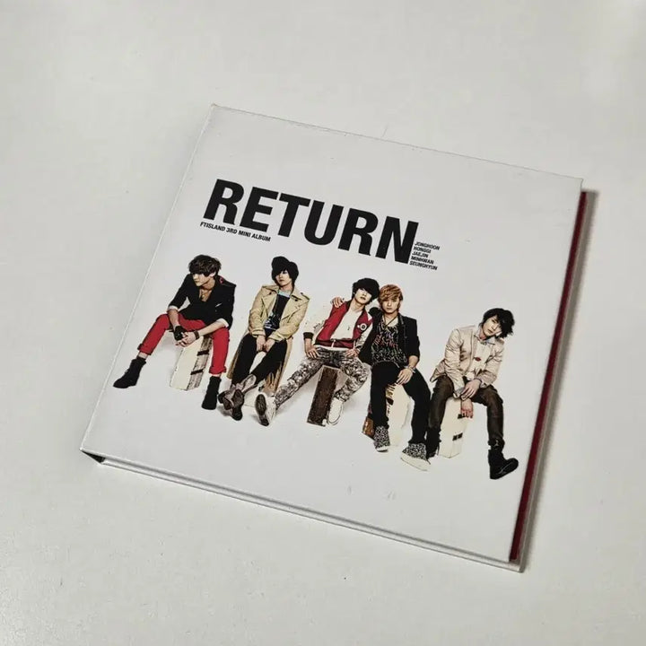 [BUNJANG] FTISLAND 3rd Mini Album RETURN / FTISLAND 3집 미니앨범 RETURN