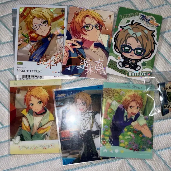[BUNJANG] Ensemble Stars Trickstar Makoto K-Pop Photocards Bundle Set / 앙스타 앙상블스타즈 트릭스타 마코토 클카 포카 지류 일괄