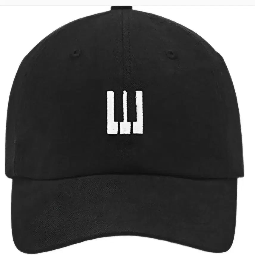 [BUNJANG] Bigbang 20th Anniversary Black Ball Cap Piano Keyboard Logo / 빅뱅20주년 블랙 볼캡 피아노건반로그