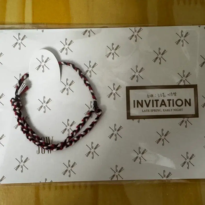 [BUNJANG] Ji Chang Wook Fan Meeting Bracelet Unworn New / 지창욱 팬미팅 팔찌 미착용 새상품