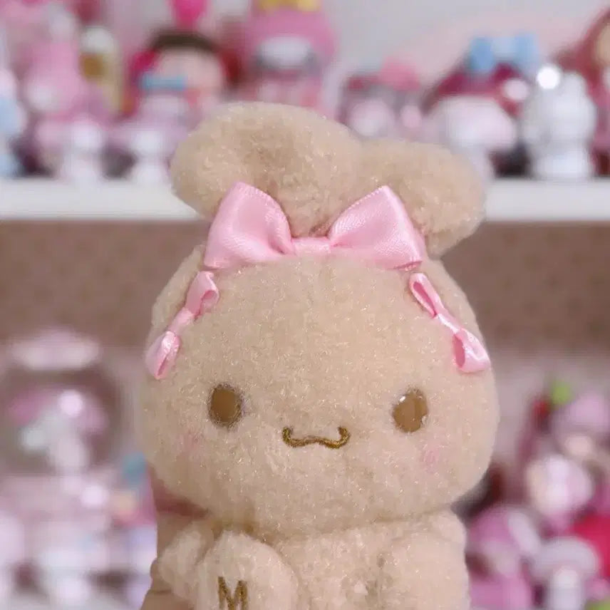 [BUNJANG] Cinnamoroll Milky Boa Mocha Mascot Plush / 시나모롤 밀키보아 모카 마스코트 인형