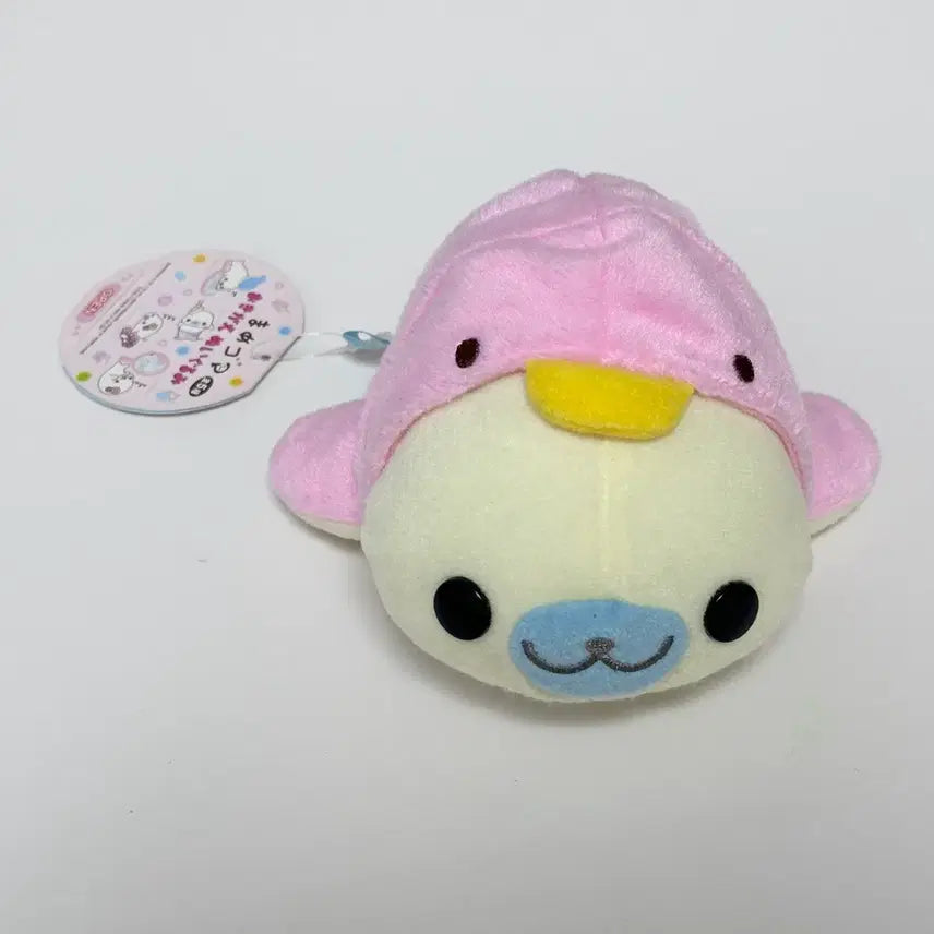 [BUNJANG] San-X Mamegoma Penguin Plush (Approx. 17cm) / 고전 산엑스 동물 펭귄 마메고마 인형