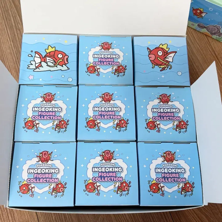 [BUNJANG] Mureungdowon Pokemon "Kingler" Figure Collection (7 Types, No Duplicates) / 무릉도원 잉어킹 피규어 컬렉션 7종 중복 없습