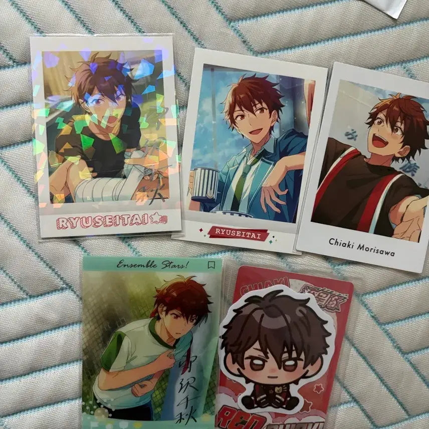 [BUNJANG] Ensemble Stars Yuukito Chiaki Rare Pashacard Bundle Set / 앙스타 앙상블스타즈 유성대 치아키 레어 파샤 클카 포카 지류 일괄