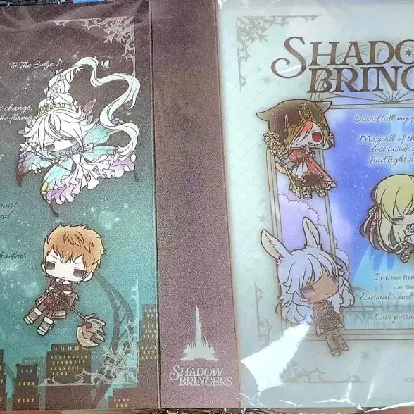 [BUNJANG] Final Fantasy XIV "Shadowbringers" Unofficial Merchandise Bundle - Binder, Sticker, Photocard Holder, Acrylic Keyring, L-Files / [일괄] 파판14 비공식 칠흑 바인더 트레카 L파일 포토 홀더 아크릴 키링 스티커 파이널판타지14