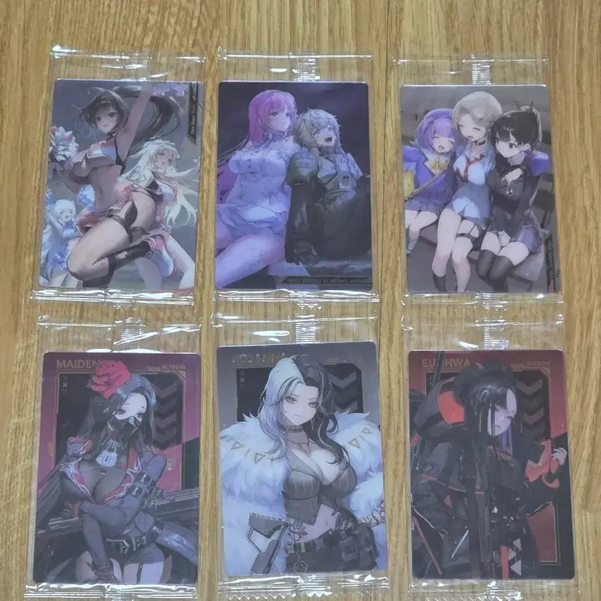 [BUNJANG] Nchoice Nikke Wafer Vol. 3 Bundle Set (Dorothy, Pina, Viper, 6 types) / 니케 웨하스 3탄 도로시 피나 바이퍼 6종 일괄