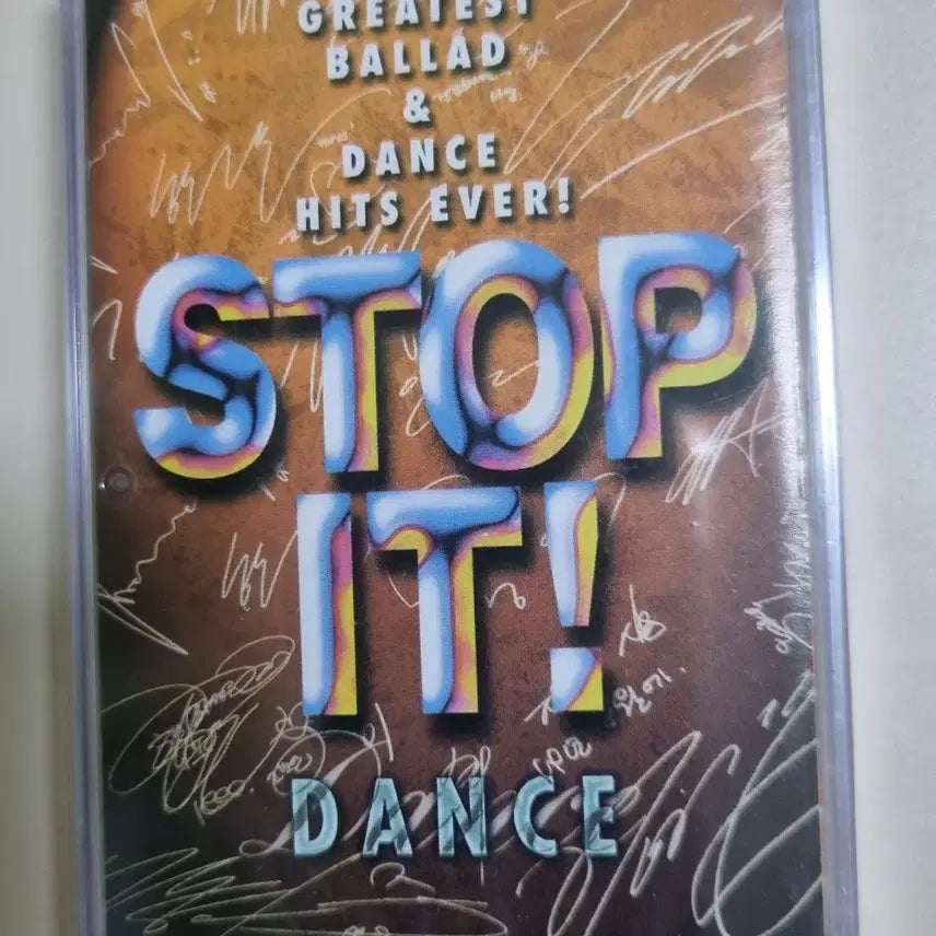 [BUNJANG] Various Artists Stop It Dance Cassette Tape (Sealed) / 가요 컴필레이션 - 스탑잇 댄스 (미개봉 카세트테이프) 듀스 베이비복스 핑클 디바 비쥬