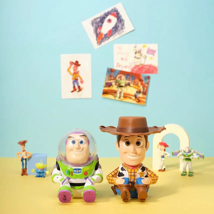 [BUNJANG] Disney Pixar Toy Story Woody Coin Bank / 메가박스 토이스토리 우디 코인뱅크