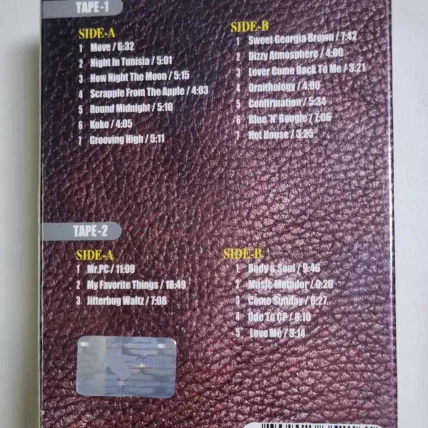 [BUNJANG] Platinum Jazz 2Tape Unsealed Cassette Tape / 플래티넘 재즈 2TAPE (미개봉 카세트테이프)