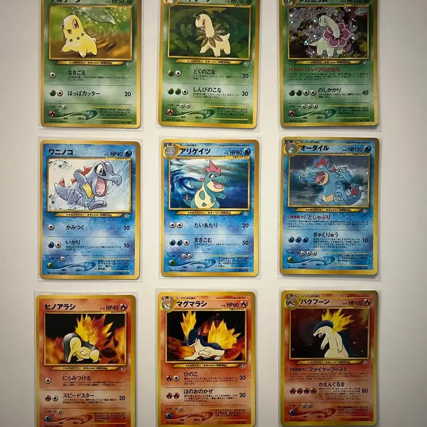 [BUNJANG] Pokemon Vintage Neo 2nd Generation Set / 포켓몬카드 빈티지 올드백 네오 2세대 세트