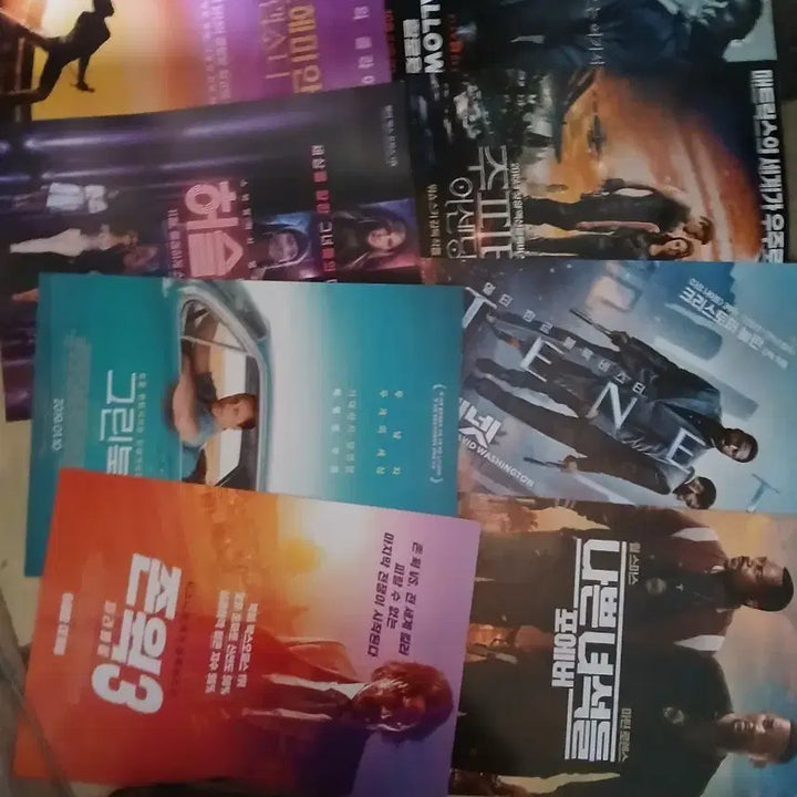 [BUNJANG] Movie Flyers Bundle (A4 Size) / 영화 팜플렛.전단지.A4사이즈.외국영화.