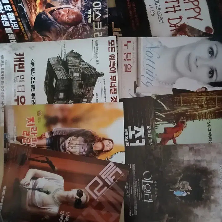 [BUNJANG] Movie Flyers Bundle (A4 Size) / 영화 팜플렛.전단지.A4사이즈.외국영화.