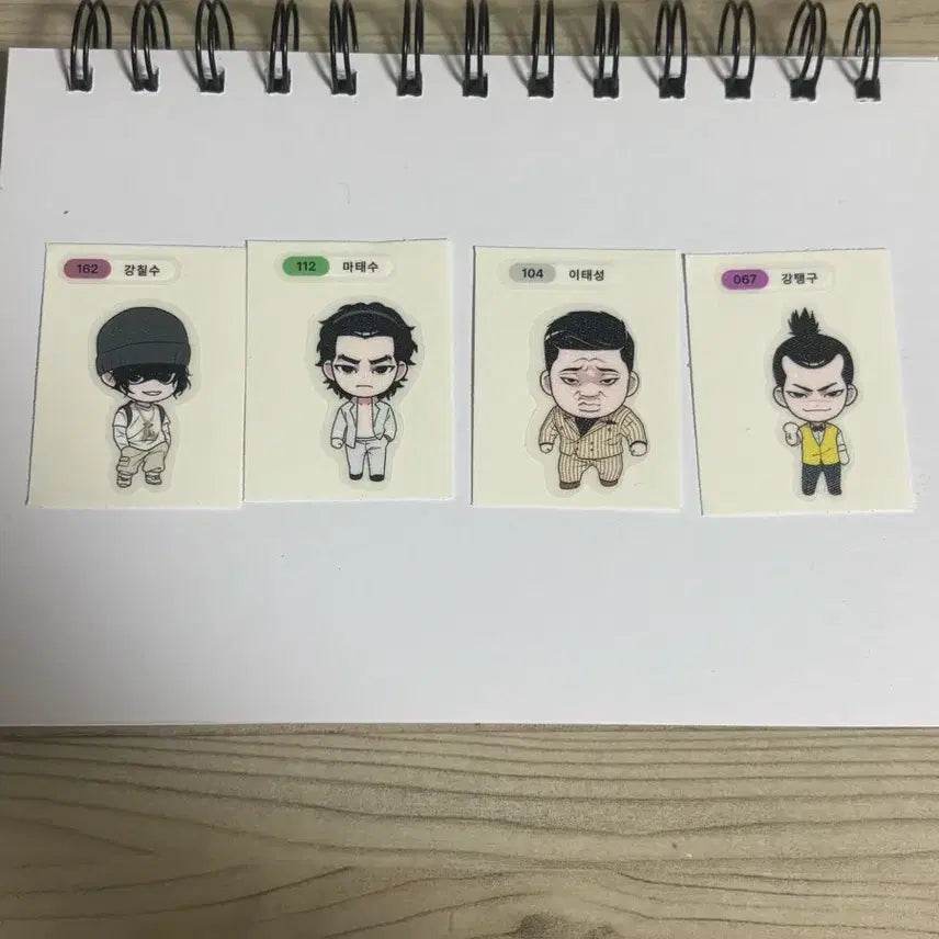 [BUNJANG] My Dudes Sticker Pack / 외지주 띠부씰