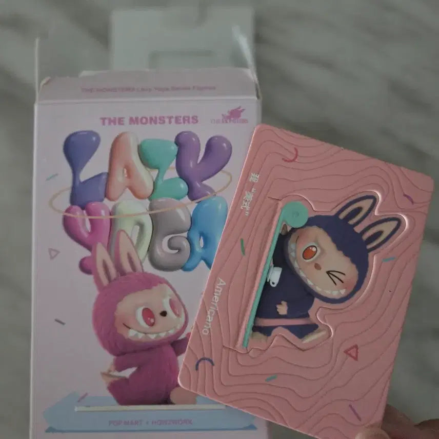[BUNJANG] Pop Mart Labubu Lazy Yoga Americano Blind Box / 팝마트 라부부 나른한 요가 아메리카노 판매