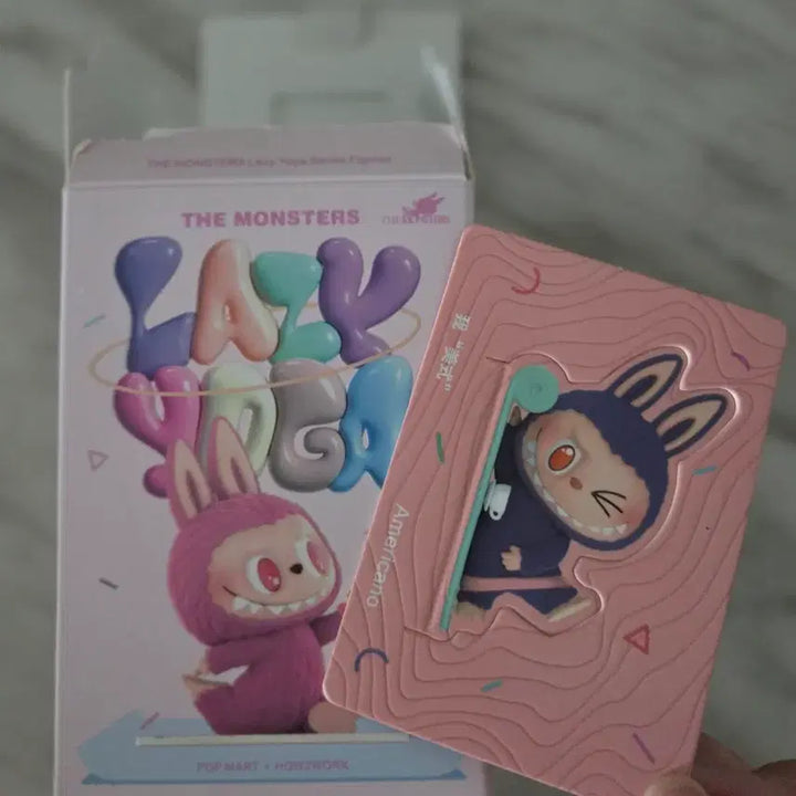 [BUNJANG] Pop Mart Labubu Lazy Yoga Americano Blind Box / 팝마트 라부부 나른한 요가 아메리카노 판매