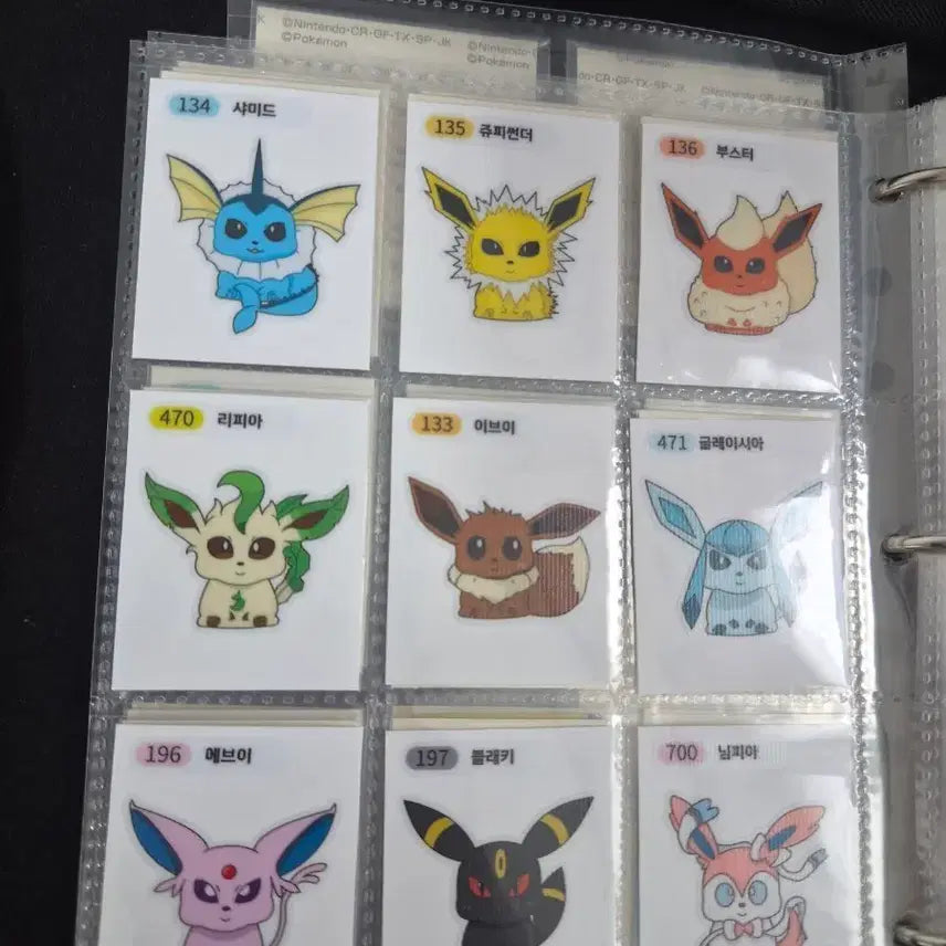 [BUNJANG] Custom Pokemon Stickers / 포켓몬 띠부씰 커스텀 제작