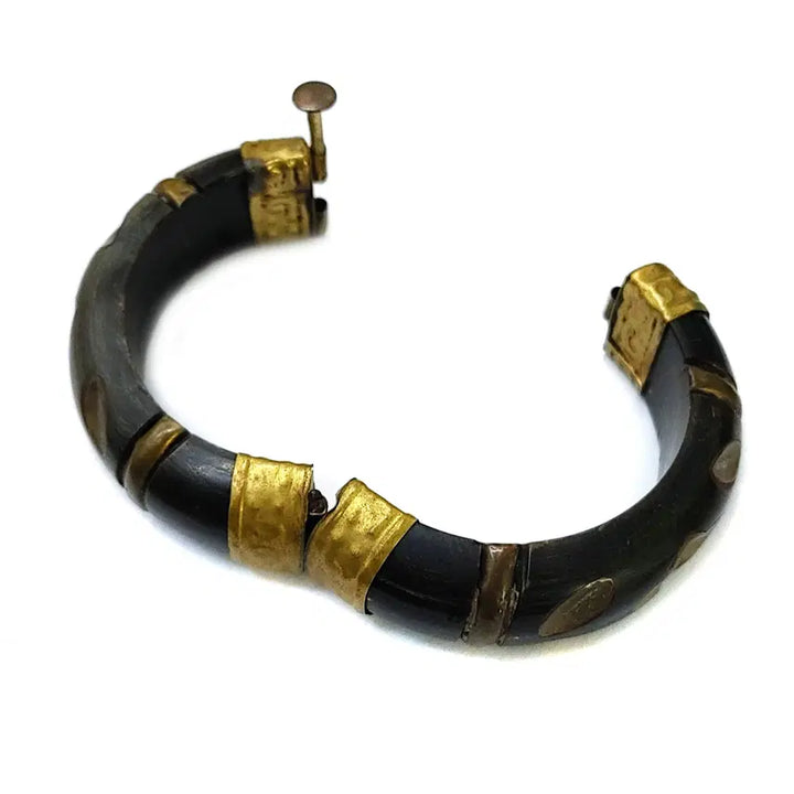 [BUNJANG] Antique Hinged Bracelet for Display / 골동품 엔틱 경첩 팔찌 디피용으로추천