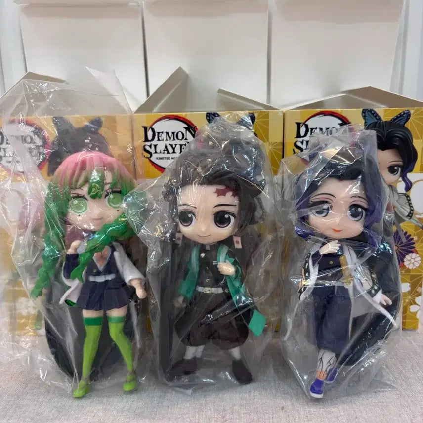 [BUNJANG] Demon Slayer: Kimetsu no Yaiba Figure 3-Character Set / 귀멸의 칼날 피규어 3종 세트 일괄