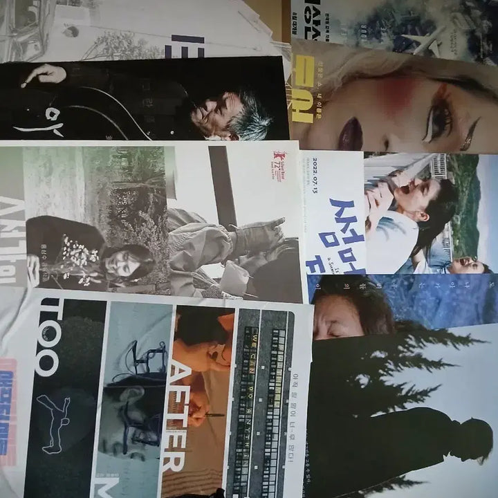 [BUNJANG] Korean Movie Poster Set (A4 Size, 100 pcs) / 영화 포스터.한국영화.A4사이즈.100장.