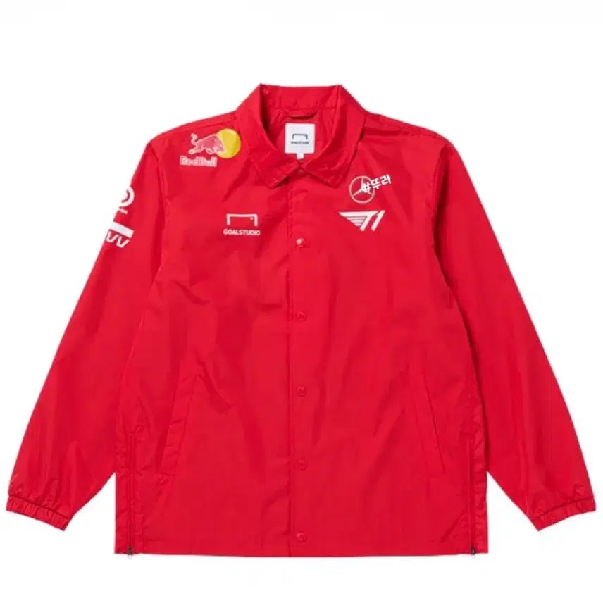 [BUNJANG] T1 2025 Uniform Jacket Red (Non-Marking Version) Size S / T1 2025 유니폼 자켓 레드 (논 마킹 버전) S