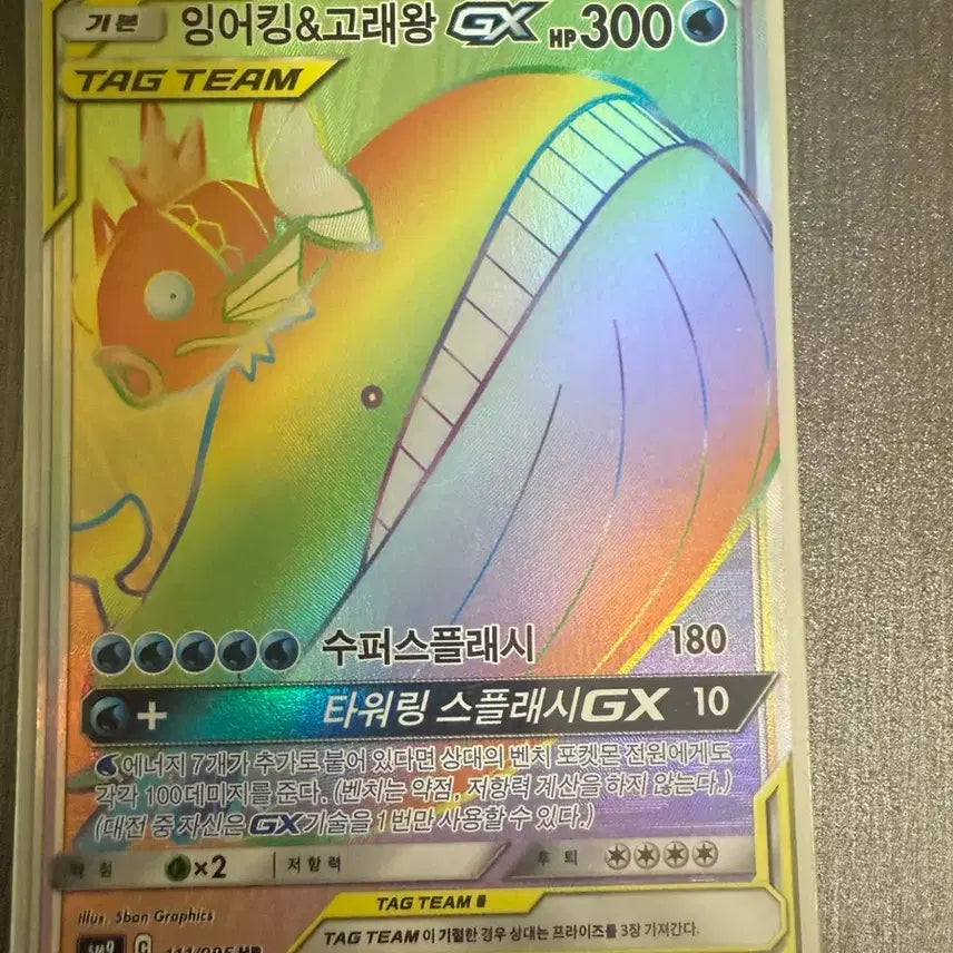 [BUNJANG] Magikarp &amp; Wailord TAG TEAM HG / 잉어킹&amp;고래왕 TAG TEAM 태그팀 hg