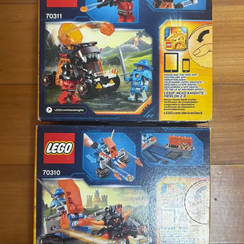 [BUNJANG] LEGO Nexo Knights 70310 &amp; 70311 Sealed Set / 레고 넥소나이츠 70310&amp;70311 미개봉