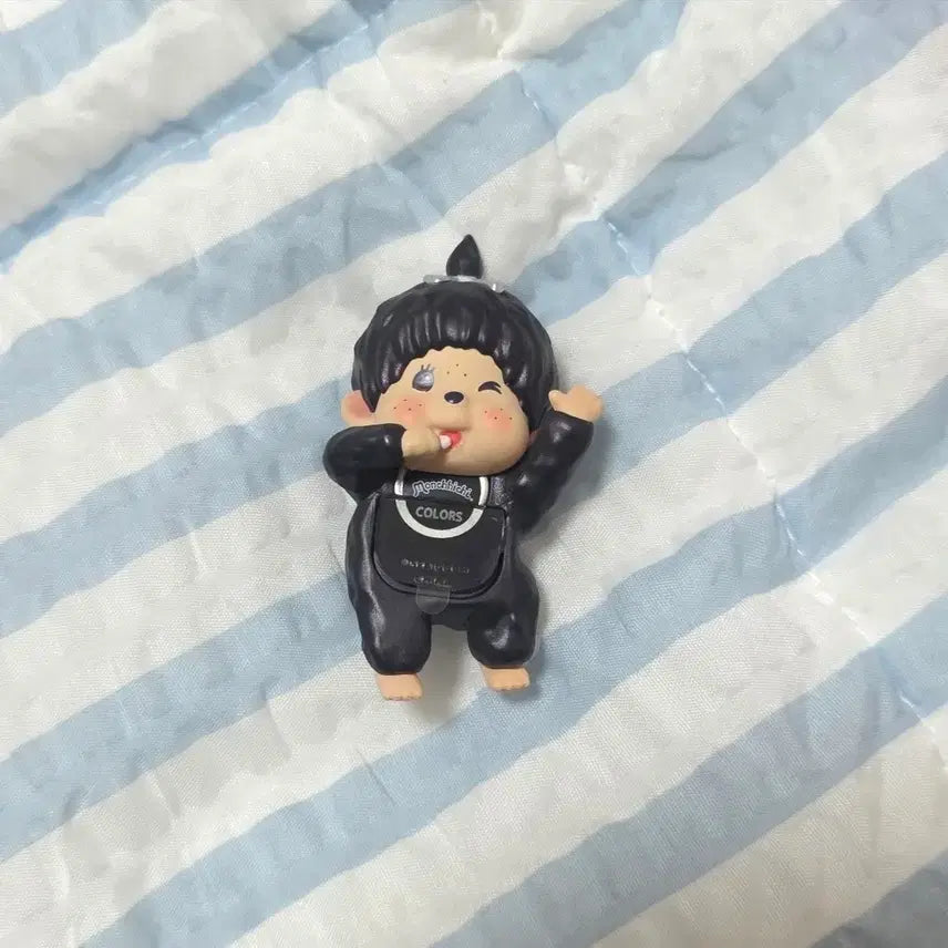 [BUNJANG] Monchhichi Hyper Colors Secret Pearl Black / 몬치치 히퍼 컬러즈 시크릿 블랙