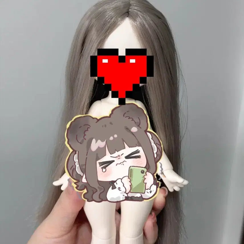 [BUNJANG] Meki Goodnight Fluffy Hair Parts / meki 굿나잇 플러피 헤어파츠