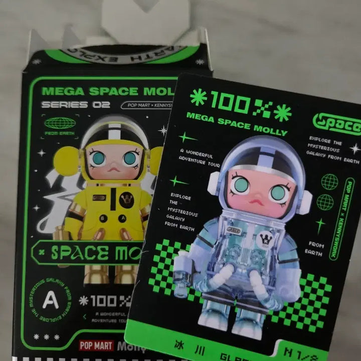 [BUNJANG] Pop Mart Mega Space Molly 100% Series 2 "Glacier" Figure / 팝마트 메가 스페이스 몰리 100% 시리즈 2탄 빙하 판매