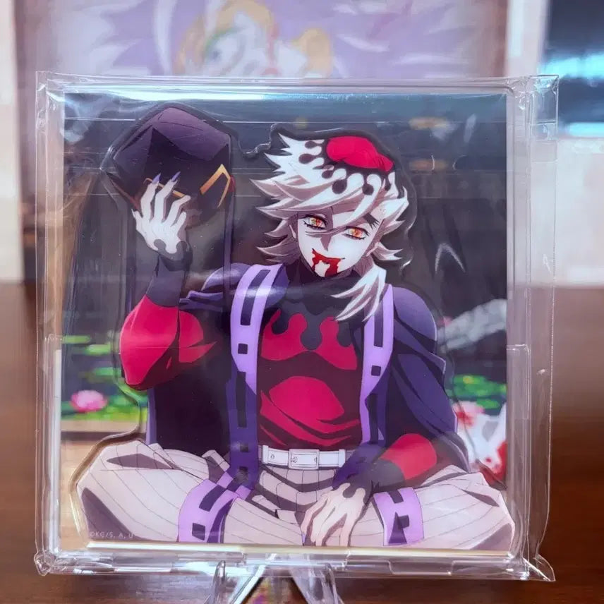 [BUNJANG] Demon Slayer Doma Scene Diorama Acrylic Stand (Sealed) / 미개봉-귀멸의칼날 도우마 장면 그대로 디오라마 아크릴 스탠드