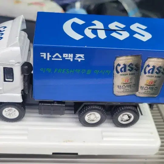 [BUNJANG] Samsung Truck Cass Beer Mini Car / 삼성트럭 카스맥주 미니카
