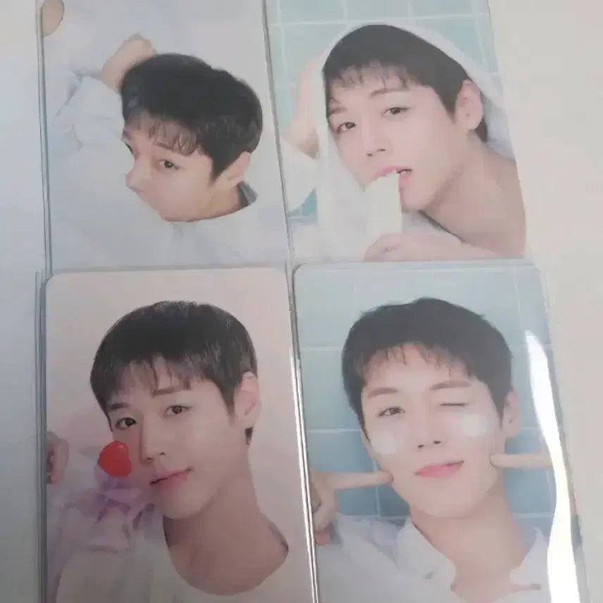 [BUNJANG] Park Jihoon Make P:rem 2nd Gen Photocard Set / 박지훈 메이크프렘 2차 포카 드볼 (4장)