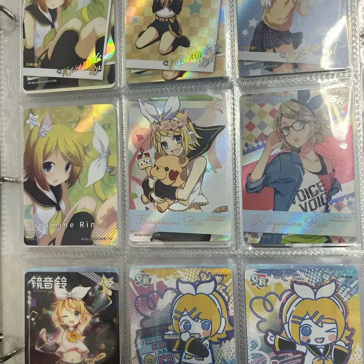 [BUNJANG] Kagamine Rin Vocaloid Card Bundle Set / 보컬로이드 프세카 카가미네 린 카드 지류 웨하스 일괄 처분