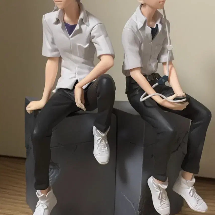 [BUNJANG] Evangelion Nagisa Kaworu &amp; Ikari Shinji Figure Bundle Set / 에반게리온 나기사 카오루 이카리 신지 피규어 일괄