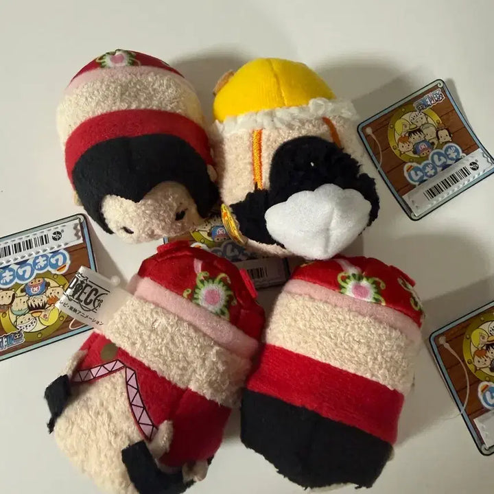 [BUNJANG] One Piece Hancock Usopp Tsum Tsum Plush Doll Bundle Set / 원피스 핸콕 우솝 쯔무쯔무 무기무기 누이 인형 일괄