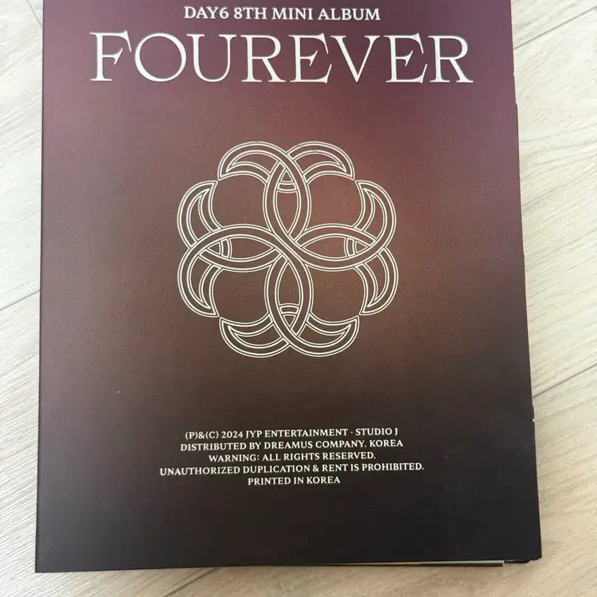 [BUNJANG] Day6 Mini Album Vol. 8 Fourever / 데이식스 미니앨범 8집 Fourever