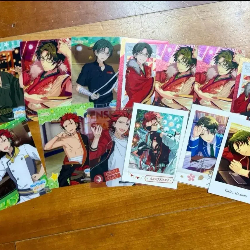 [BUNJANG] Ensemble Stars Kaito Kurou Fes Card Set / 앙스타 홍월 케이토 쿠로 파샤 파샷츠 클카 일괄