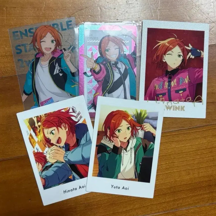 [BUNJANG] Ensemble Stars Twink Hinata Yuuta Pasa Paschatt Clear Card Bundle Set / 앙스타 트윙크 히나타 유우타 파샤 파샷츠 클카 일괄
